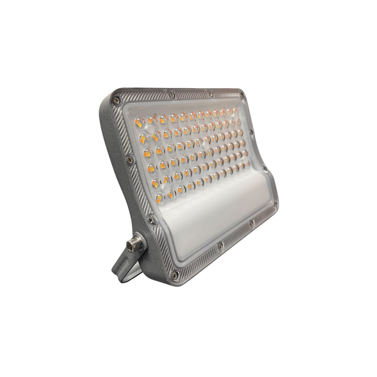 Proyector Led Fsl 50w 3cct Luz Ajustable Ip65 Gris Exterior
