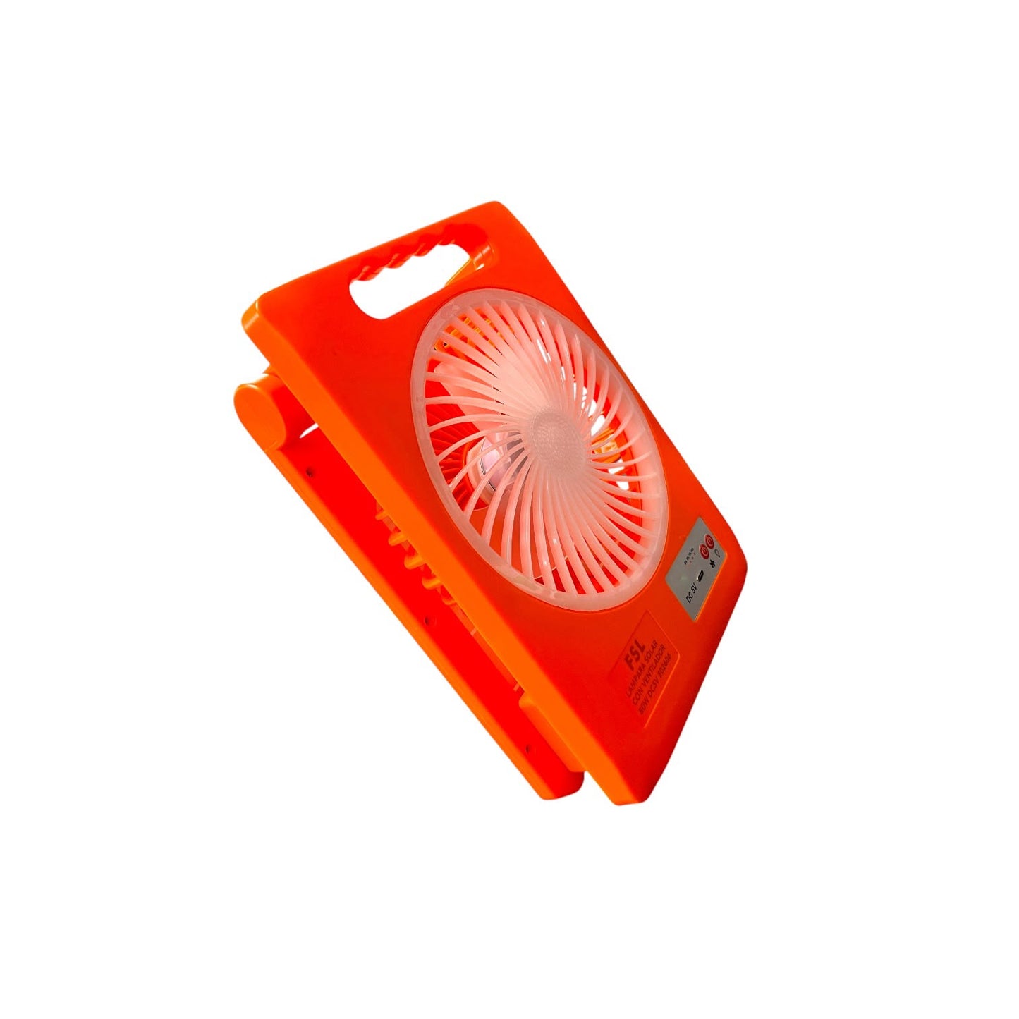 Lampara Led Solar Fsl 80w Con Ventilador Y Protección Ip20