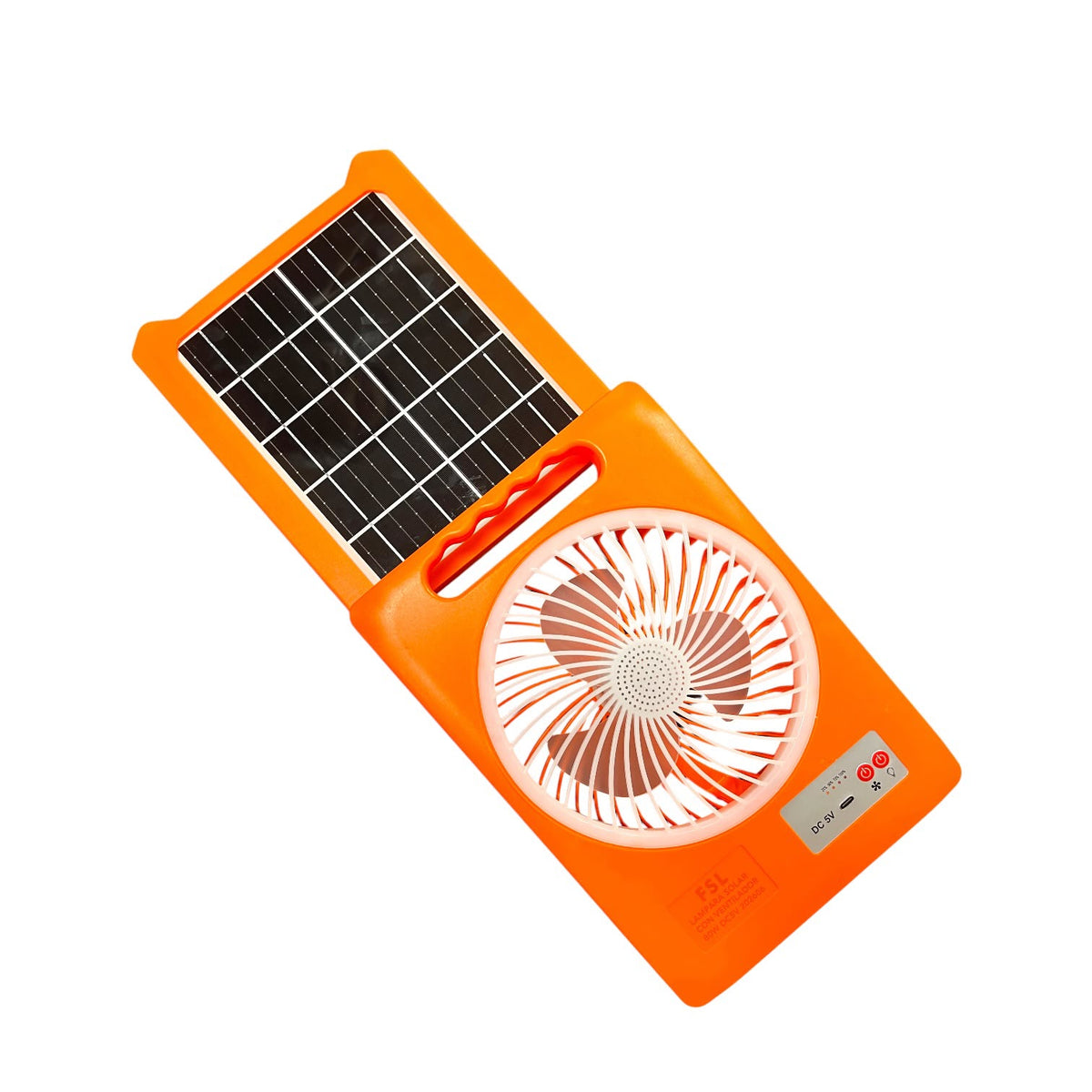 Lampara Led Solar Fsl 80w Con Ventilador Y Protección Ip20