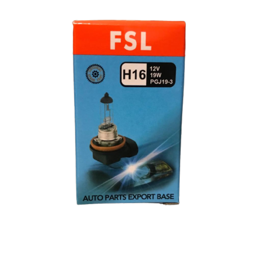 Pack X2 Ampolleta Halógena H16 12V 19W PGJ19-3 3200K Para Auto FSL