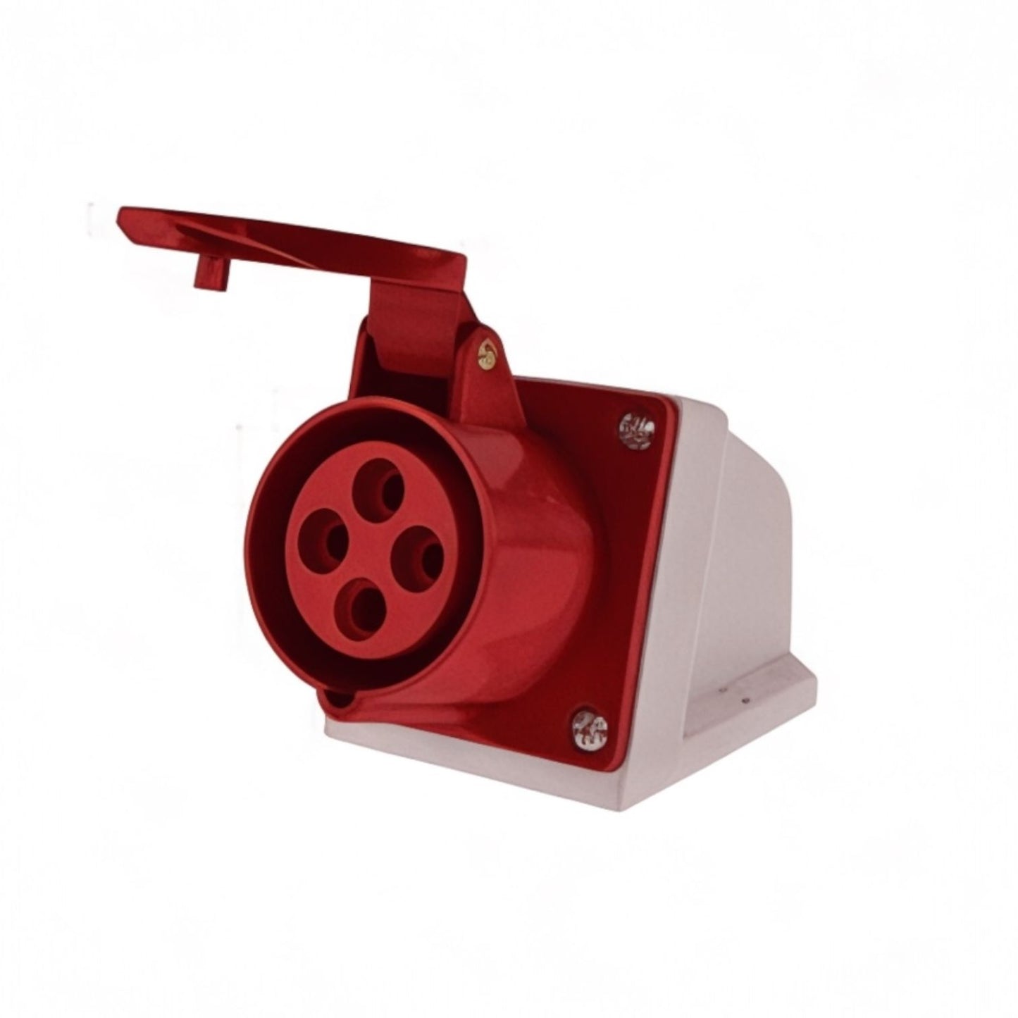 Enchufe Industrial Hembra Sobrepuesto FSL 3P+T 16A IP44 380-415V 6h | Toma Trifásica Fija