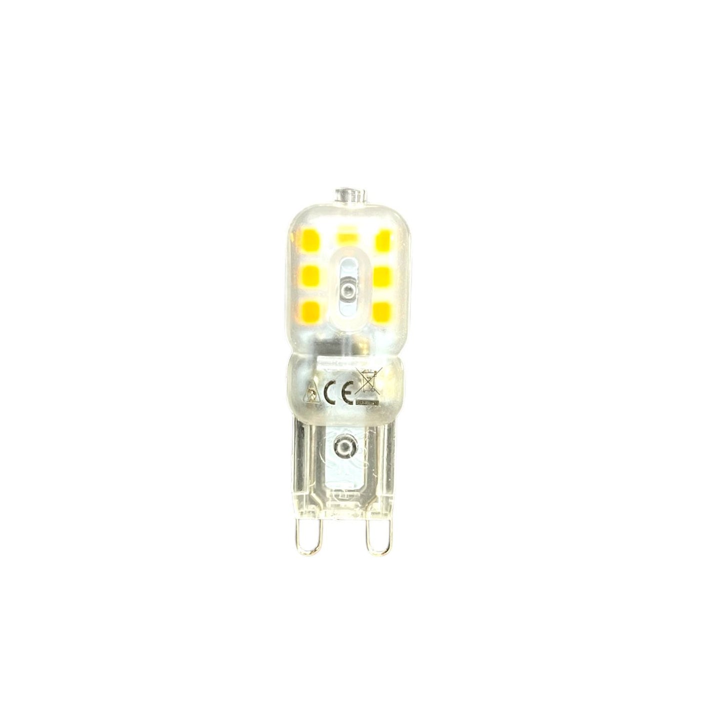 Pack X10 Ampolletas LED G9 2.5W 240V FSL Luz Cálida 3000K / Fría 6500K