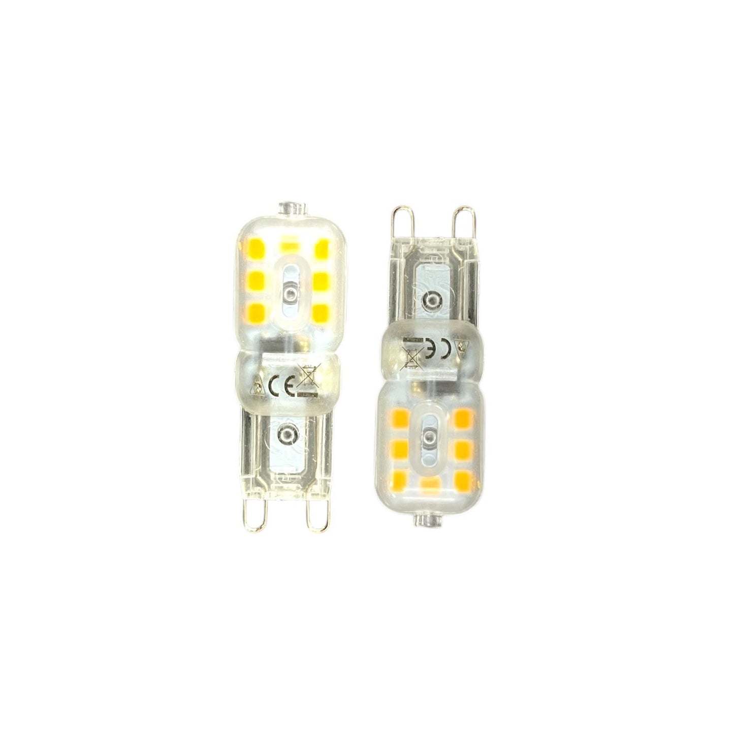 Pack X10 Ampolletas LED G9 2.5W 240V FSL Luz Cálida 3000K / Fría 6500K