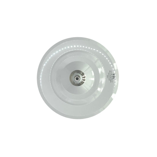 Ampolleta LED Tipo Flat Slim 16W E27 – Luz Fría 6500K – FSL Con detalles en caja