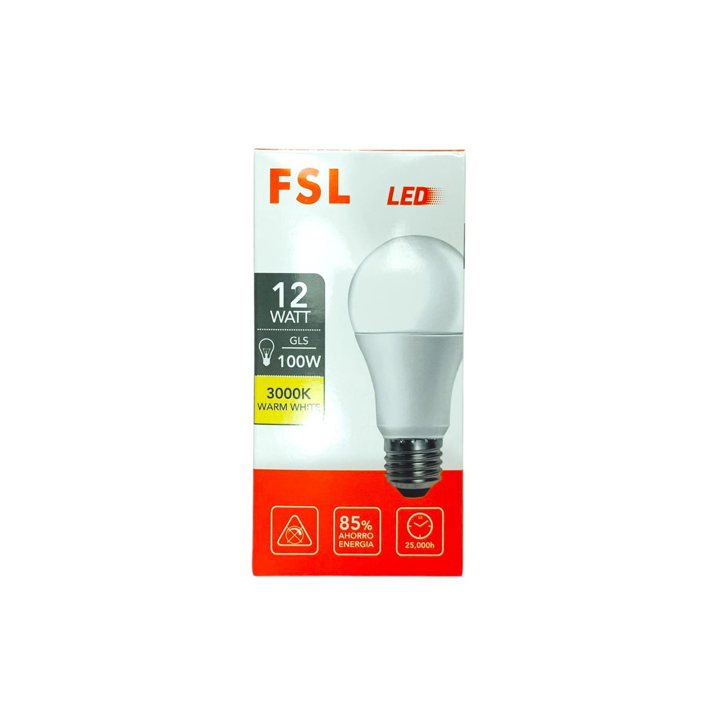 Pack X10 Ampolletas LED A70 12W E27 Luz Cálida o Fría FSL