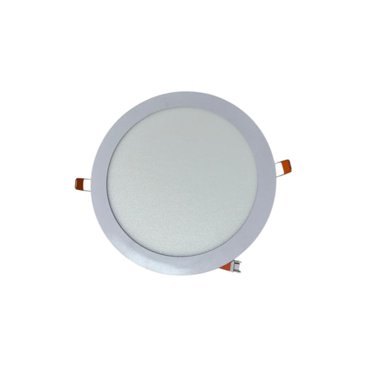 Pack x2 Panel LED Embutido Redondo 18W 6500K FSL – Open Box