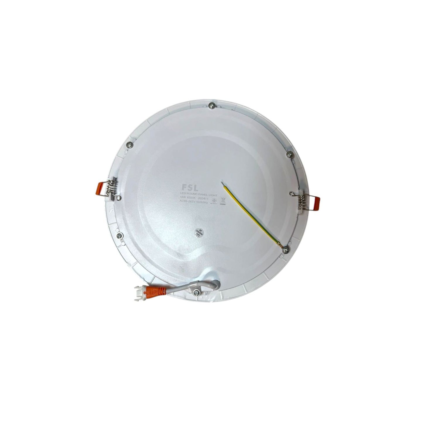 Pack x2 Panel LED Embutido Redondo 18W 6500K FSL – Open Box