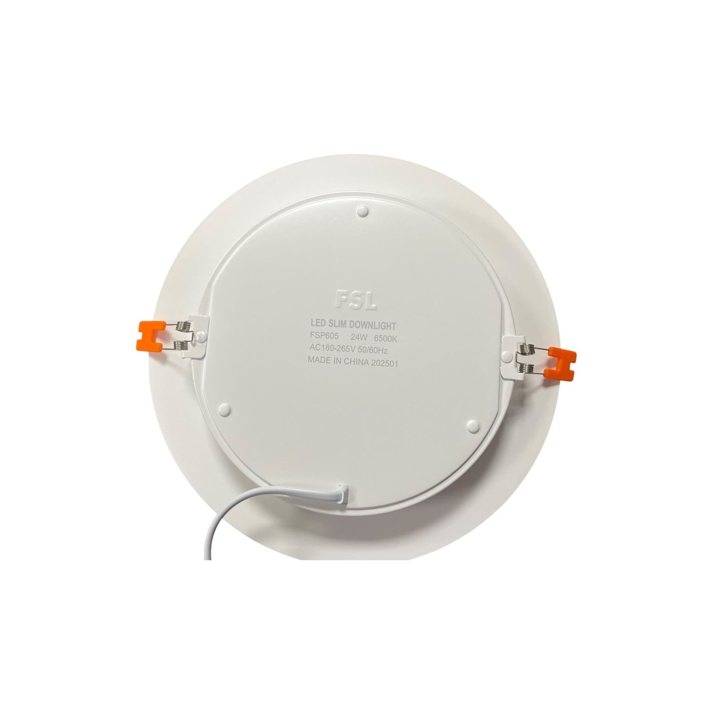 Pack X2 Panel Embutido Redondo 24w Luz Fria/ Luz Calida Fsl
