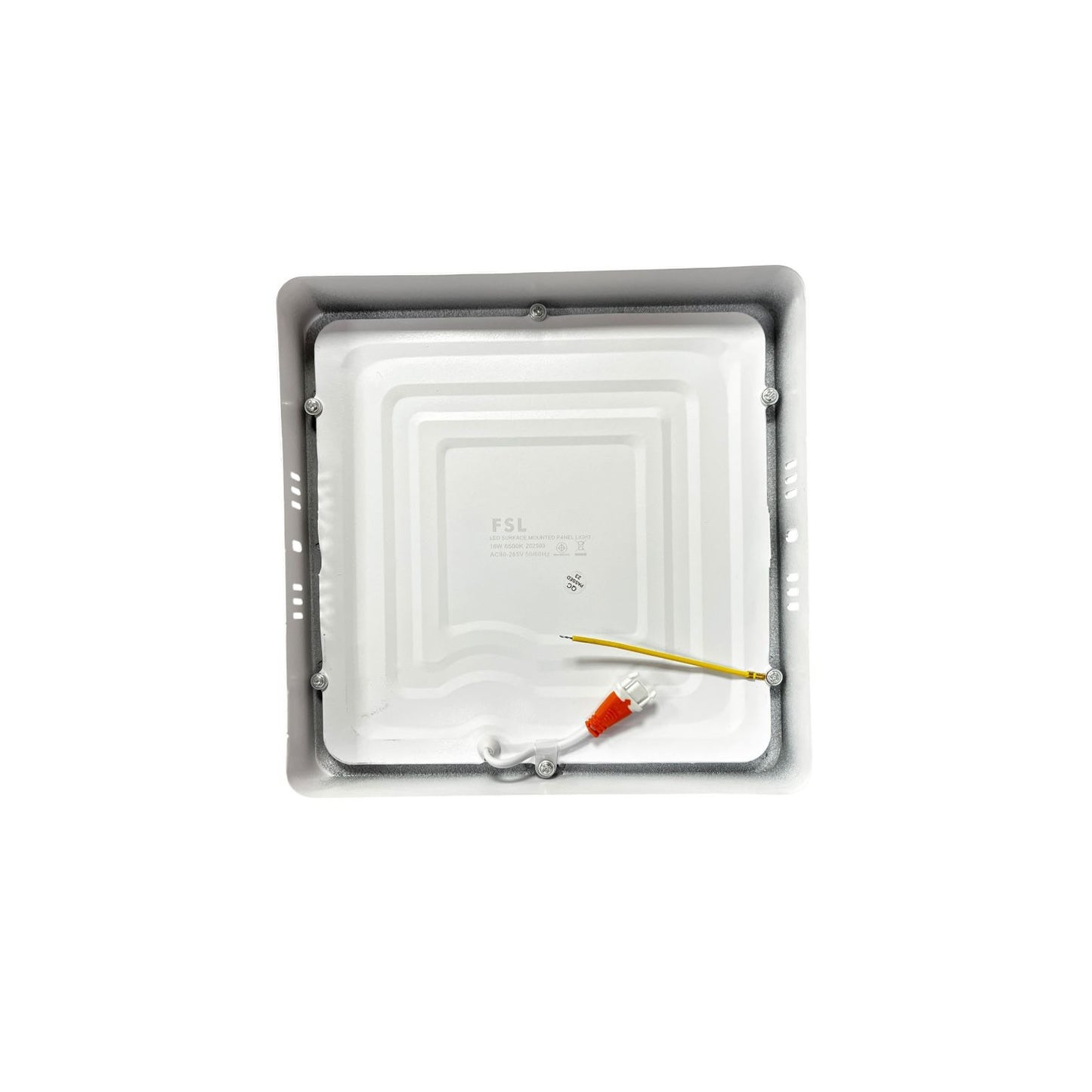 Panel LED FSL 18W Cuadrado Sobrepuesto Luz Cálida, Neutra o Fría