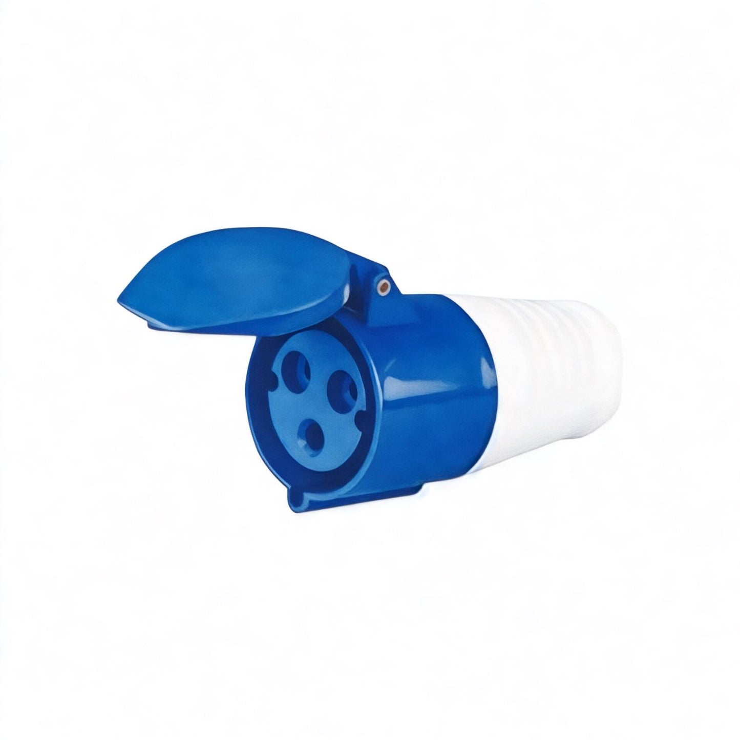 Enchufe Industrial Hembra Volante FSL 2P+T 16A IP44 220-250V | Conector Móvil 6h Profesional