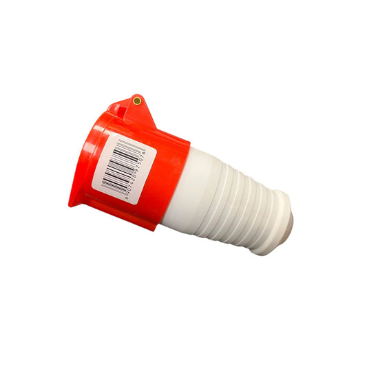 Enchufe Industrial Hembra Volante 32A 3P+T IP44 Conector Eléctrico Industrial