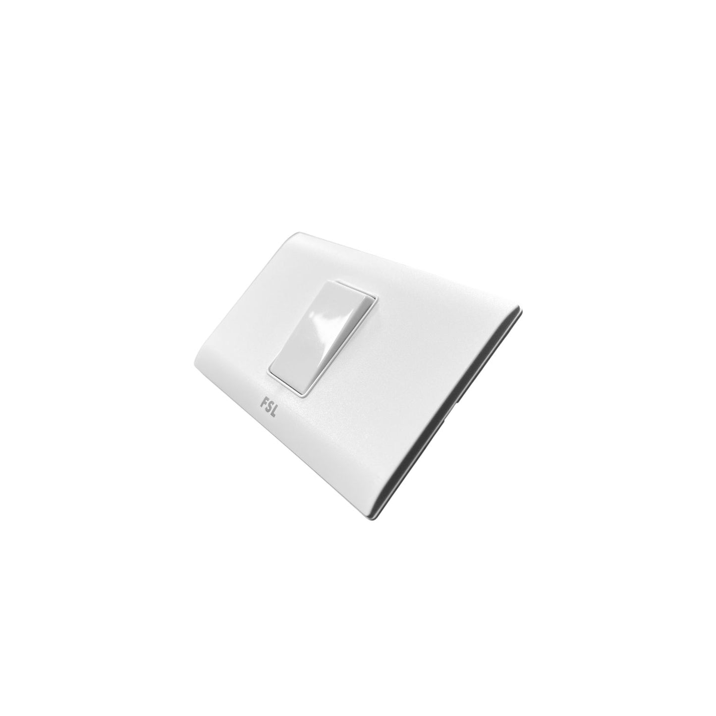 Interruptor Simple FSL 9/12 16A 250V Blanco | Módulo 1 SEC Certificado