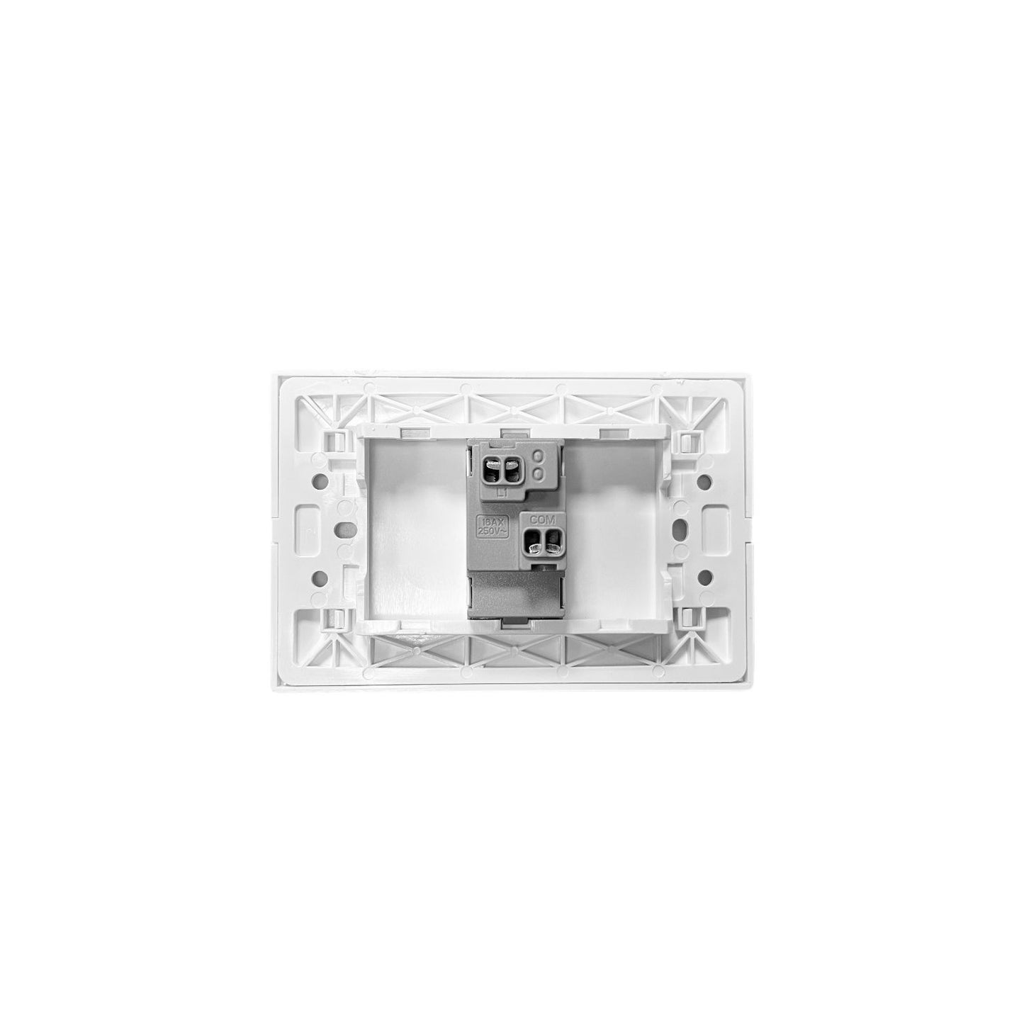 Interruptor Simple FSL 9/12 16A 250V Blanco | Módulo 1 SEC Certificado