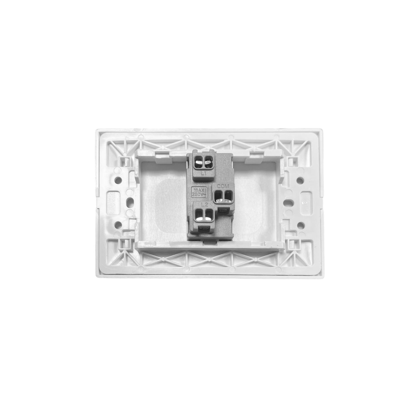 Pack x10 Interruptor Escaleras FSL 9/24 16A 250V Blanco | Módulo 1 Táctil F8 Bulk