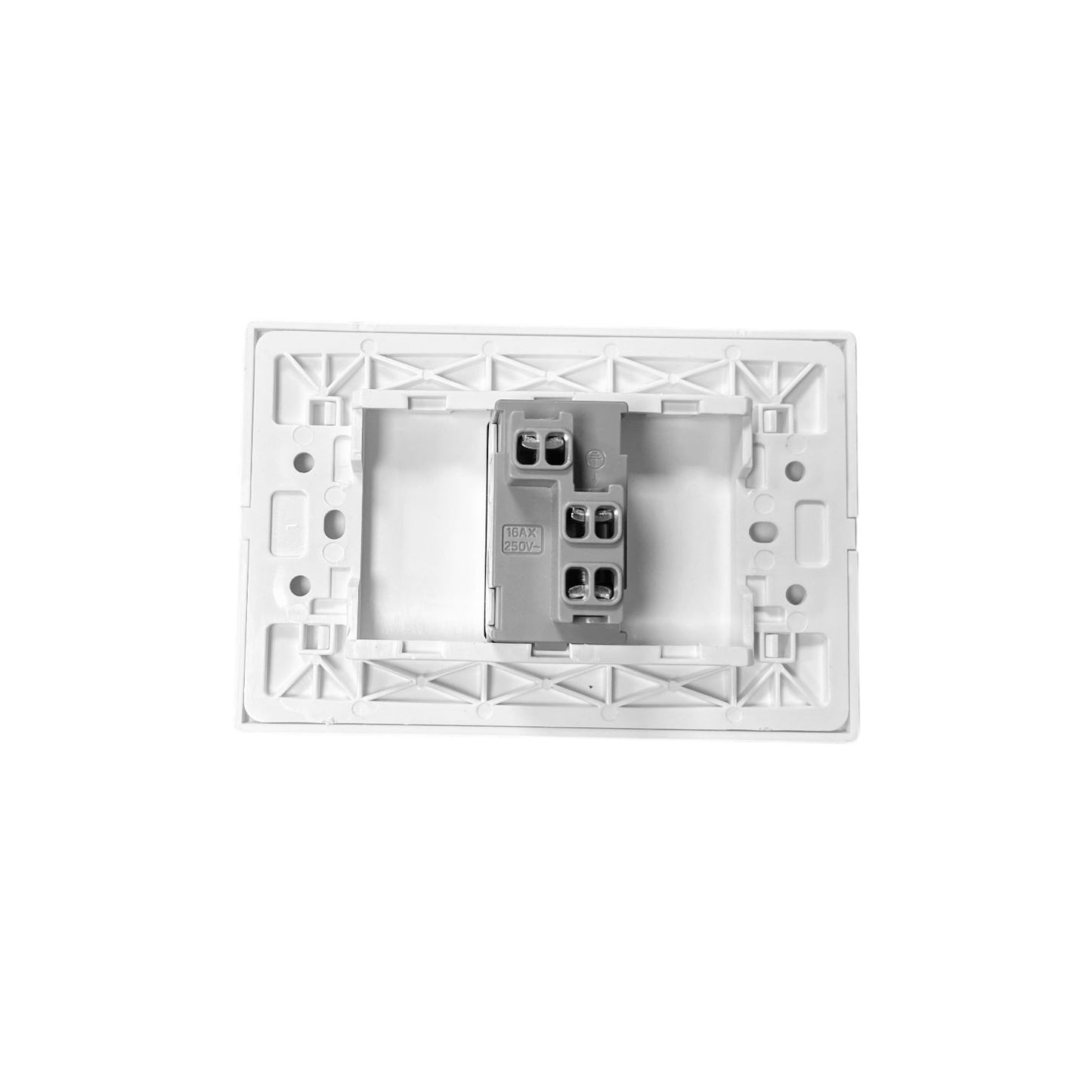 Tomacorriente Simple 10A F8A-1163 con Certificación SEC – Blanco FSL