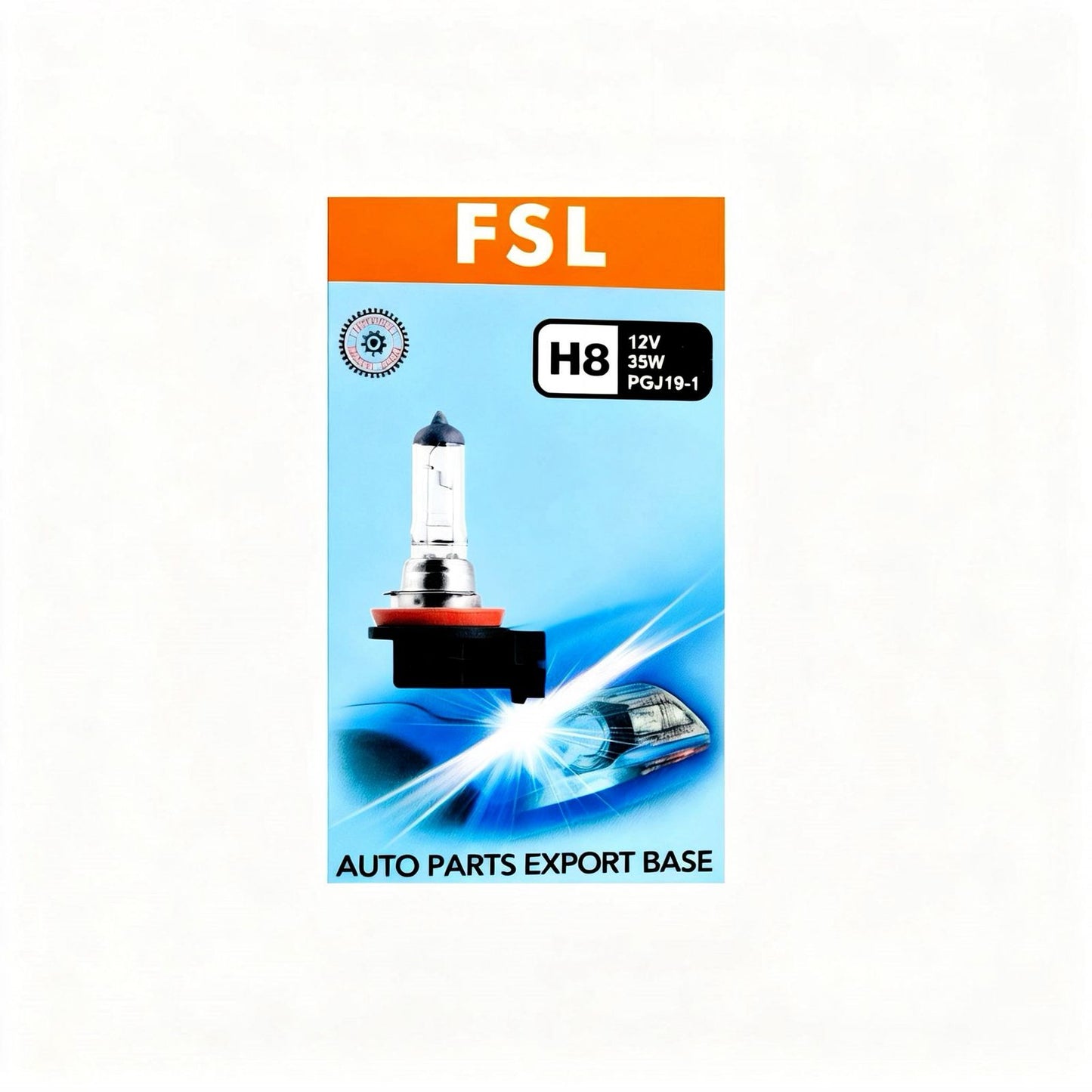 Pack X3 Ampolleta Halógena H8 12V 35W PGJ19-1 3000K Para Auto FSL