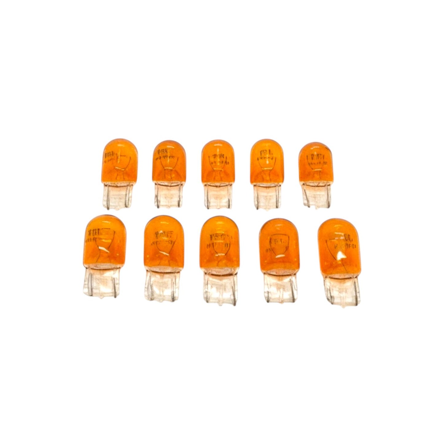 Pack X10 Ampolleta T20 WY21W 12V W3x16d Ámbar 1 Contacto FSL