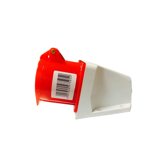 Enchufe Industrial Hembra Sobrepuesto FSL 3P+T 32A IP44 380-415V | Toma Trifásica Fija Potente