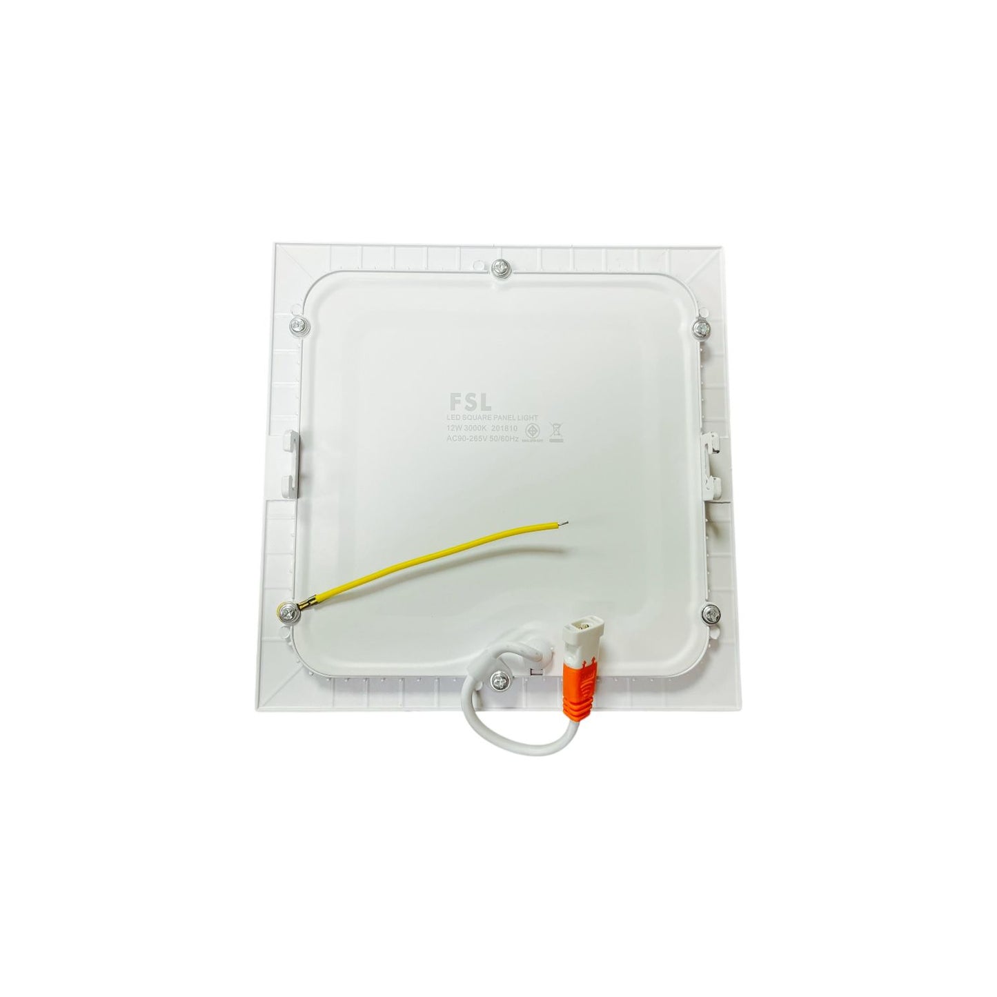 Panel LED Embutido Cuadrado 12W Luz Cálida / Fría (3000K–6500K) – FSL