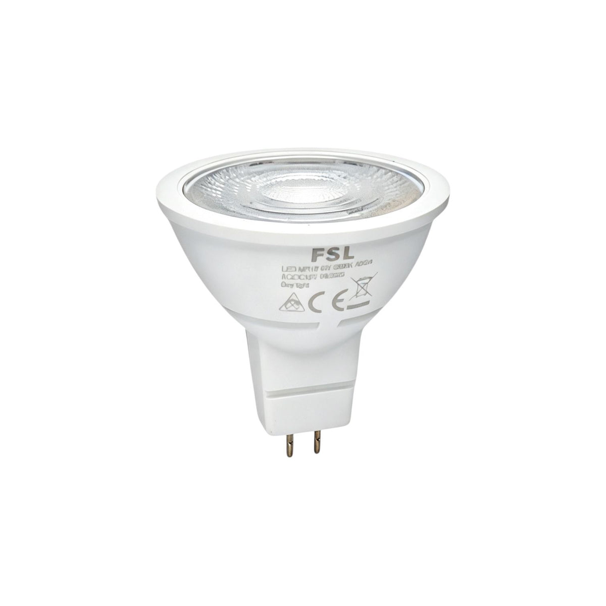 Ampolleta Led Mr16 5.5w 220v Luz Cálida O Fría (3000k/6500k) - Blanco cálido