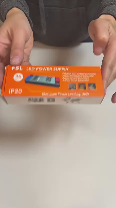 Fuente Poder Led 36w 12v Driver Transformador Ip20 Fsl